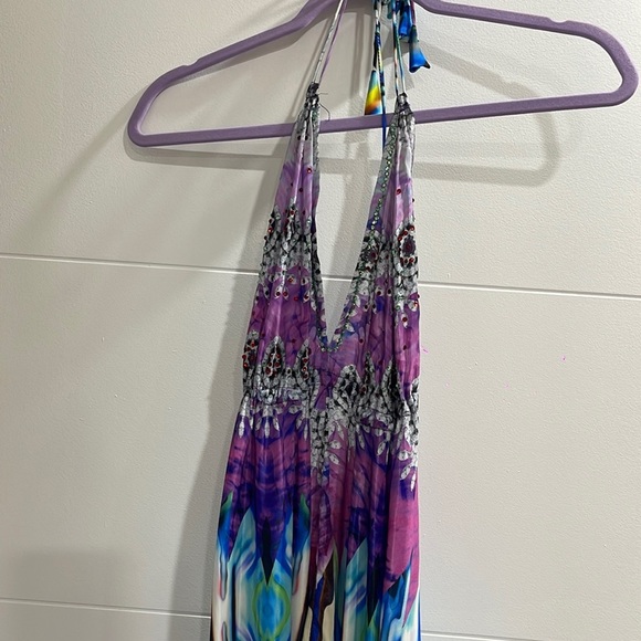 Very nice and elegant dress multicolor with ringtones one size fits all - Picture 1 of 3